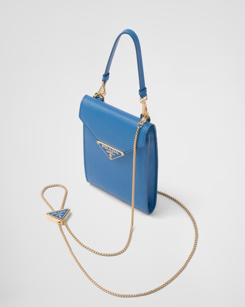 Saffiano leather mini-bag